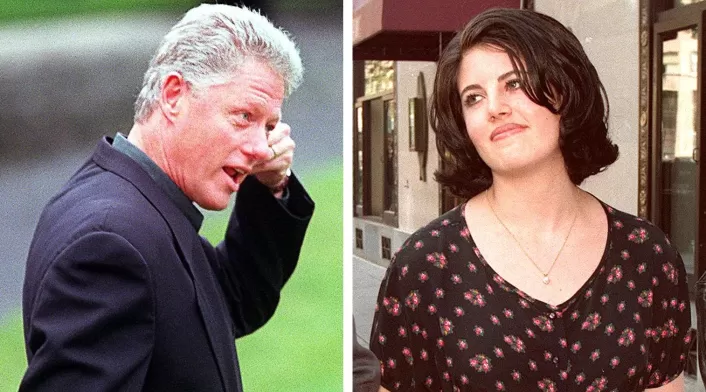 Bill Clinton y Mónica Lewinsky