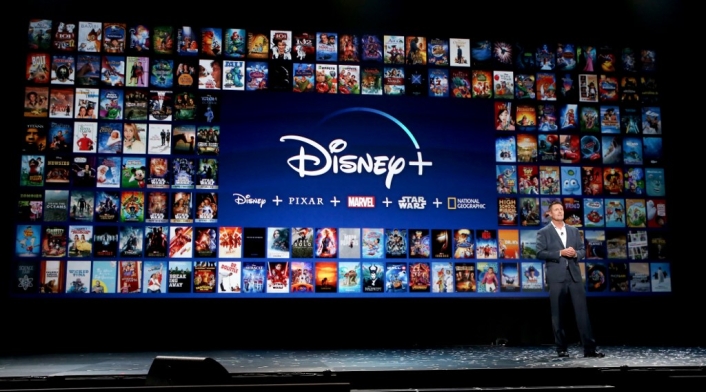 Presentación de contenidos de Disney Plus