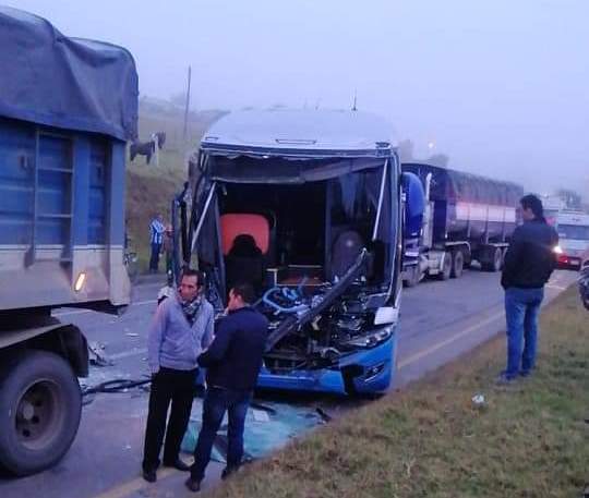 Siete lesionados dejó accidente en vía Tunja-Paipa