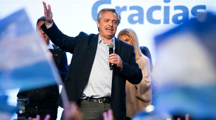 Alberto Fernández ganó en las elecciones primarias en Argentina