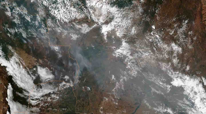 La Amazonía, en riesgo. La Amazonía, en riesgo.
