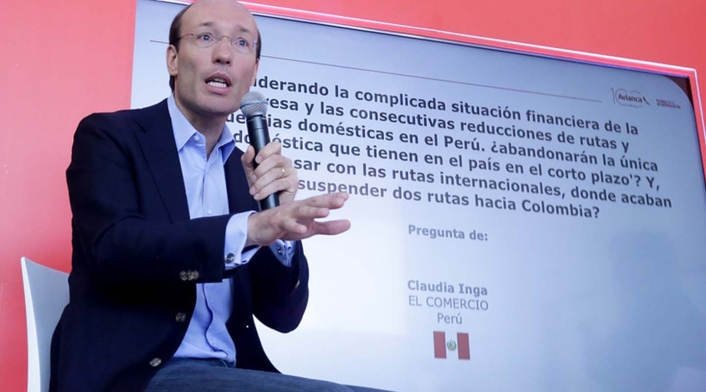Anko van der Werff, CEO de Avianca. Anko van der Werff, CEO de Avianca.