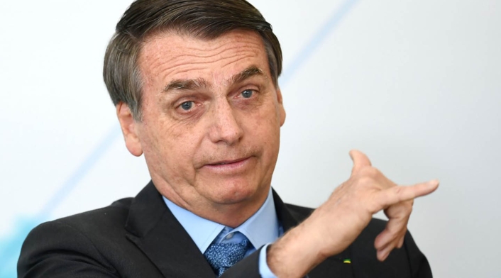 Jair Bolsonaro, presidente de Brasil. Jair Bolsonaro, presidente de Brasil.