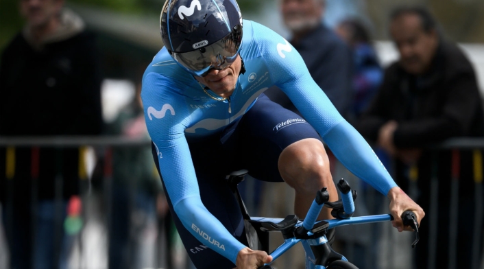 Carlos Betancur, pedalista colombiano del Movistar Team Carlos Betancur, pedalista colombiano del Movistar Team