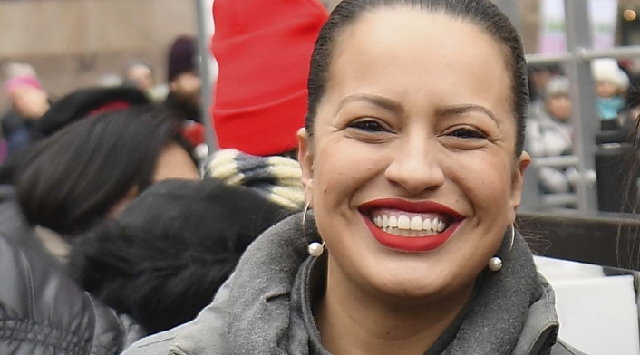 Catalina Cruz, asambleísta en Estados Unidos. Catalina Cruz, asambleísta en Estados Unidos.