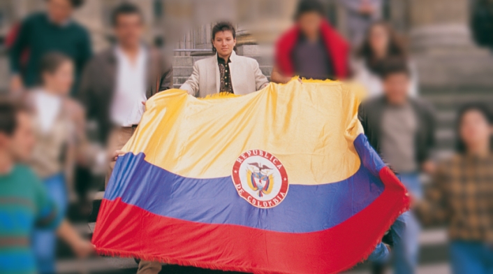 Claudia López en la Séptima Papeleta