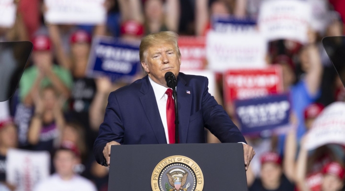 El presidente de EE.UU., Donald Trump.
