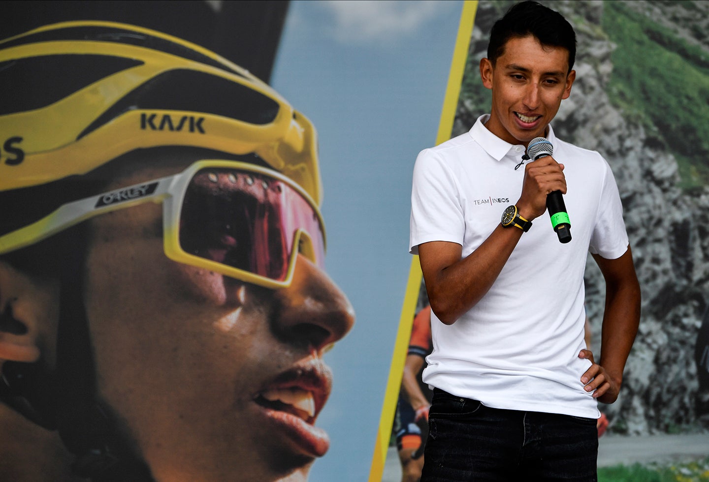 Egan Bernal, ciclista colombiano campeón del Tour de Francia