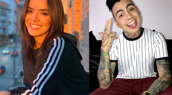 El youtuber lanzó fuertes comentarios contra la presentadora, luego de algunas opiniones que ella dio respecto a las conductas que ha tenido él públicamente.