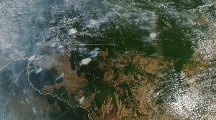 Amazonas imagen satelital