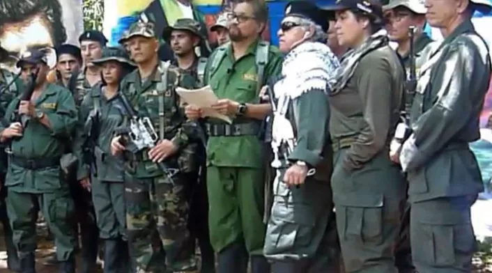 'Iván Márquez' y 'Jesús Santrich'. 'Iván Márquez' y 'Jesús Santrich'.