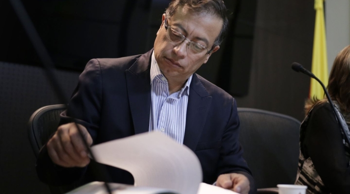 Gustavo Petro, líder de la Colombia Humana Gustavo Petro, líder de la Colombia Humana