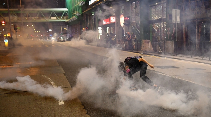 Protestas en Hong Kong