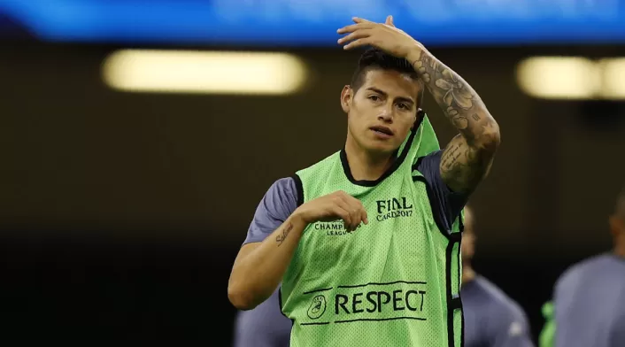 James, Real Madrid
