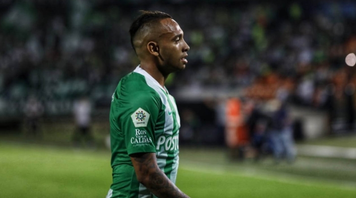 Jarlan Barrera, volante de Atlético Nacional