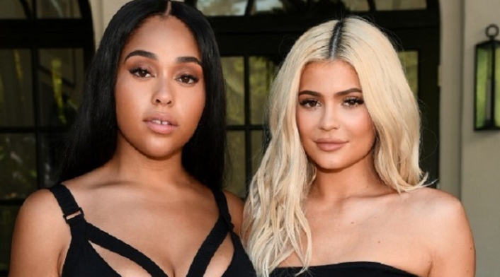 Jordyn Woods and Kylie Jenner