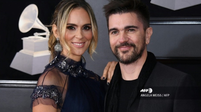 Juanes y Karen Martínez