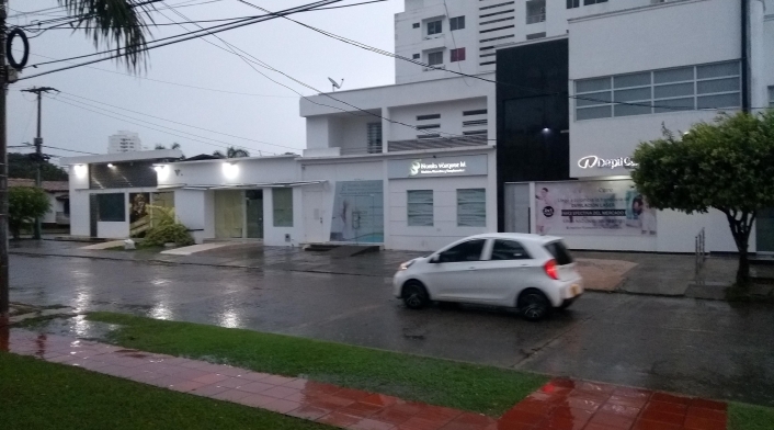 Las lluvias iniciaron a las dos de la madrugada.