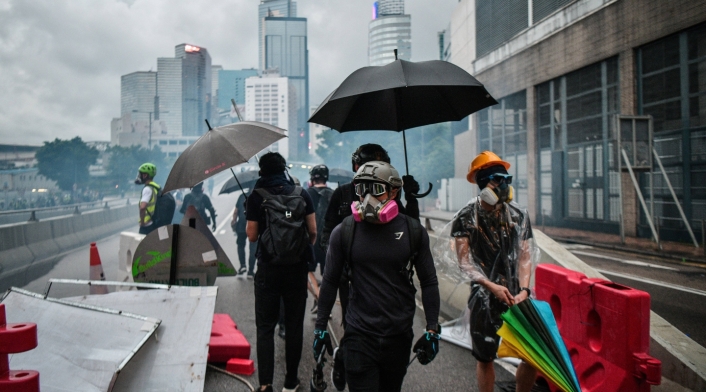 Manifestaciones en Hong Kong