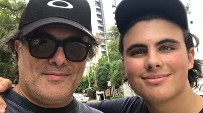 El actor ahora vive con su Demian, fruto de su relación con Aura Cristina Geithner