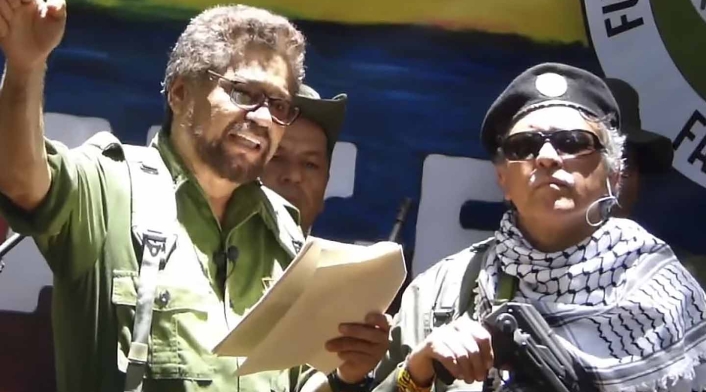 'Iván Márquez' y 'Jesús Santrich'. 'Iván Márquez' y 'Jesús Santrich'.