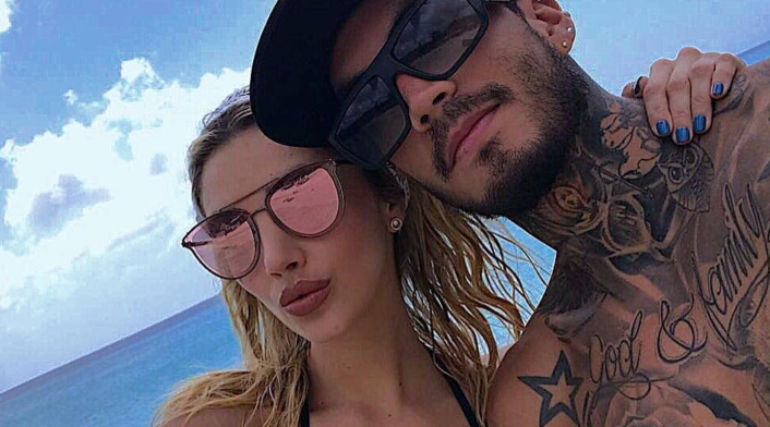 Melina Ramírez y Mateo Carvajal comparten fotos de su bebé