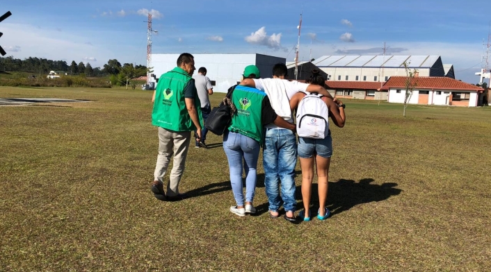 Jóvenes reclutados