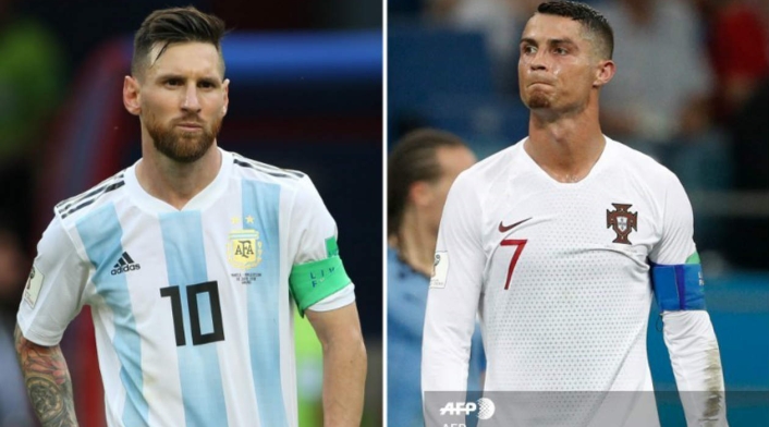 Lionel Messi y Cristiano Ronaldo