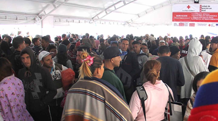 Migrantes venezolanos. Migrantes venezolanos.