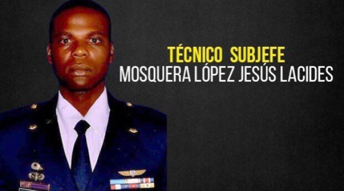 Sargento Mayor, Jesús Mosquera López, murió durante una demostración aérea en Medellín.
