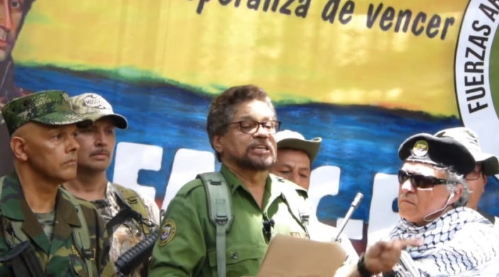 'Iván Márquez', 'Santrich' y 'El Paisa' 'Iván Márquez', 'Santrich' y 'El Paisa'