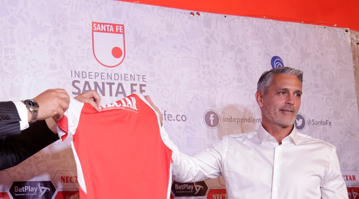Colprensa Patricio Camps, técnico contratado por Santa Fe