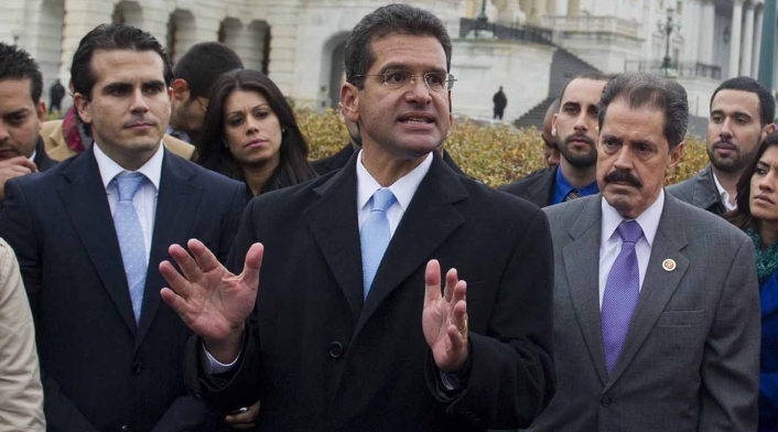 Pedro Pierluisi, gobernador de Puerto Rico. Pedro Pierluisi, gobernador de Puerto Rico.