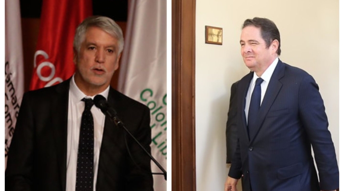 Enrique Peñalosa y Germán Vargas Lleras. Enrique Peñalosa y Germán Vargas Lleras.