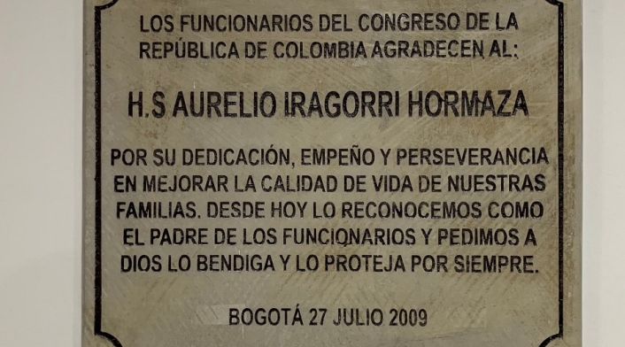 Placa 02 Aurelio Iragorri