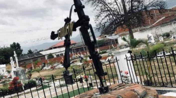 Profanación tumba María Desconocidos profanaron la tumba de María, principal personaje de la obra de Jorge Isaacs
