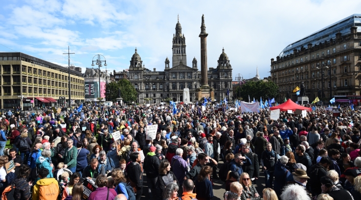 Protestas por el Brexit