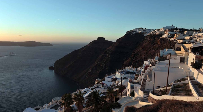 Santorini.
