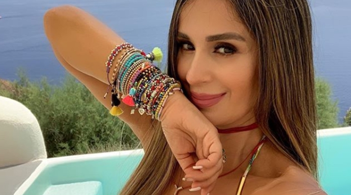 La actriz mostró su lado más sensual en una sesión de fotos.