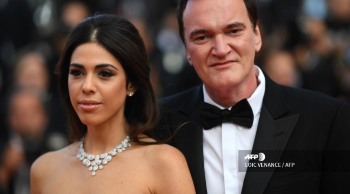 Quentin Tarantino y Daniella Pick