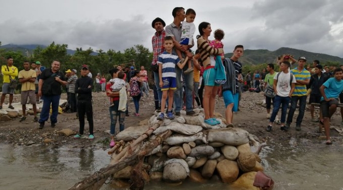 Trochas de la zona de Frontera entre Colombia y Venezuela