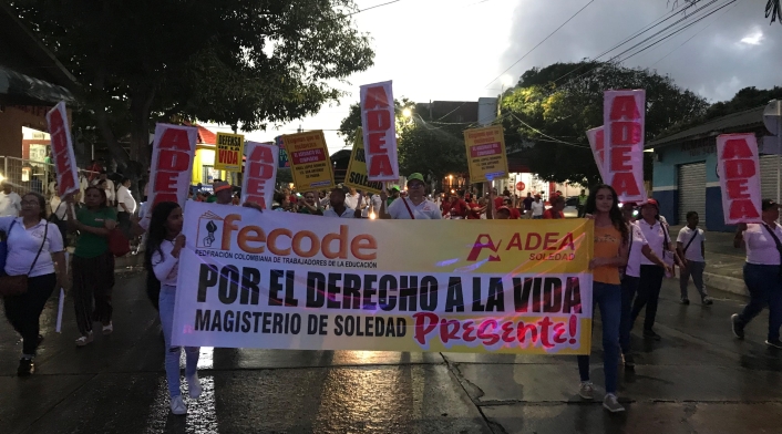Paro nacional maestros.