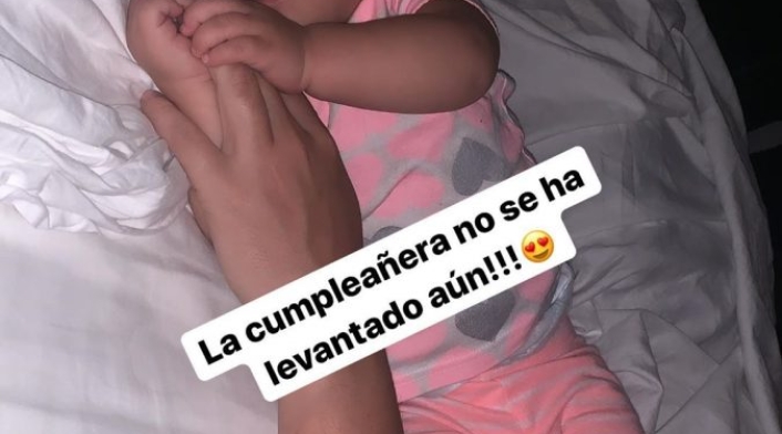 Violeta, la hija de Carolina Soto