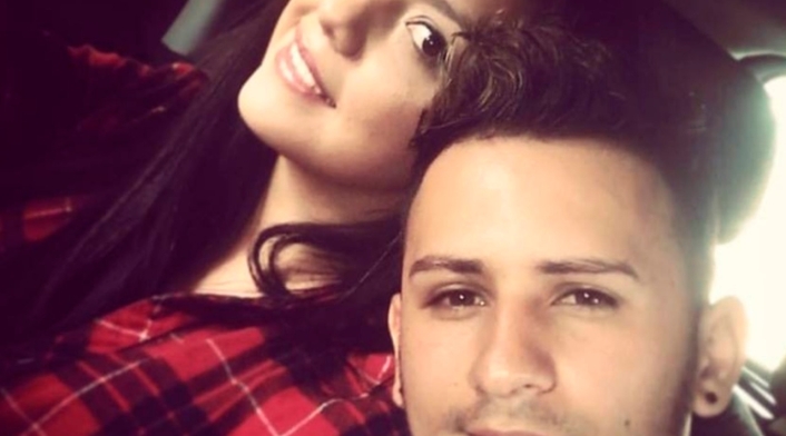 Richard Muñoz Cardona y su esposa Richard Muñoz Cardona y su esposa