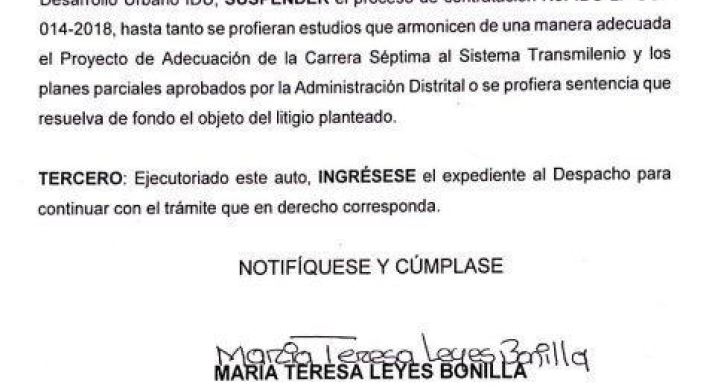 FALLO TRANSMILENIO