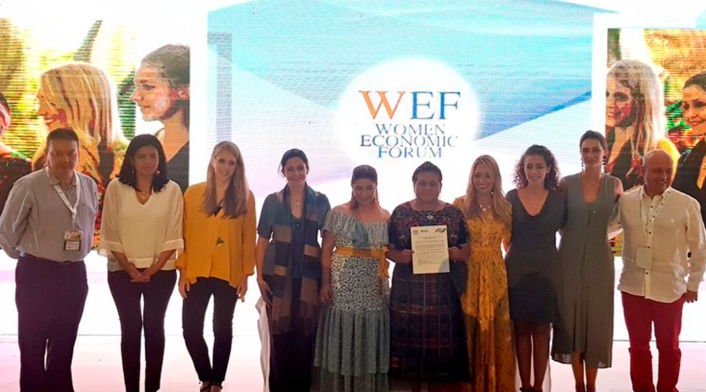 @pactocolombia Pacto en el Women Economic Forum Latonoamérica