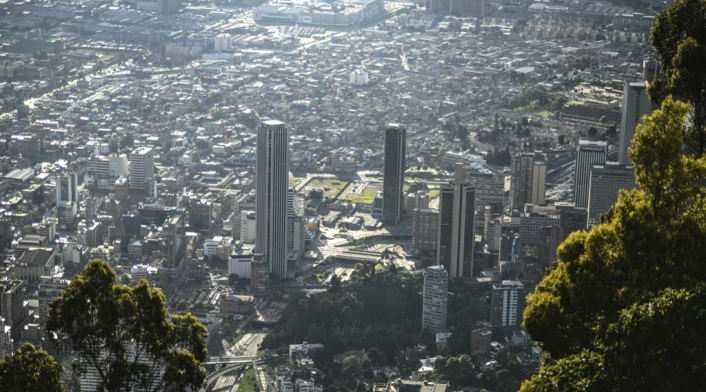Panorámica de Bogotá