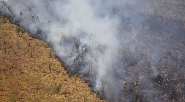 Incendio en la Amazonia