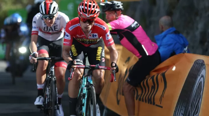Primoz Roglic y Tadej Pogacar - Vuelta a España 2019