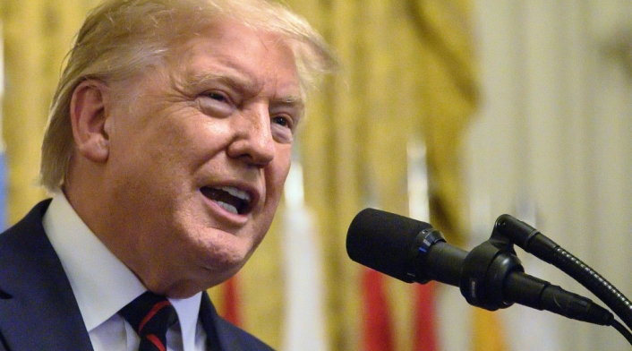 Donald Trump, presidente de EE. UU.